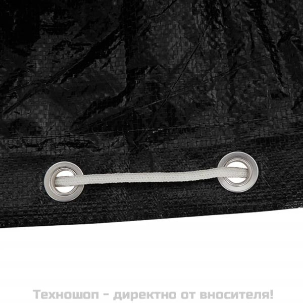 Покривала за ъглови градински мебели 2 бр 16 капси 215x215x90см