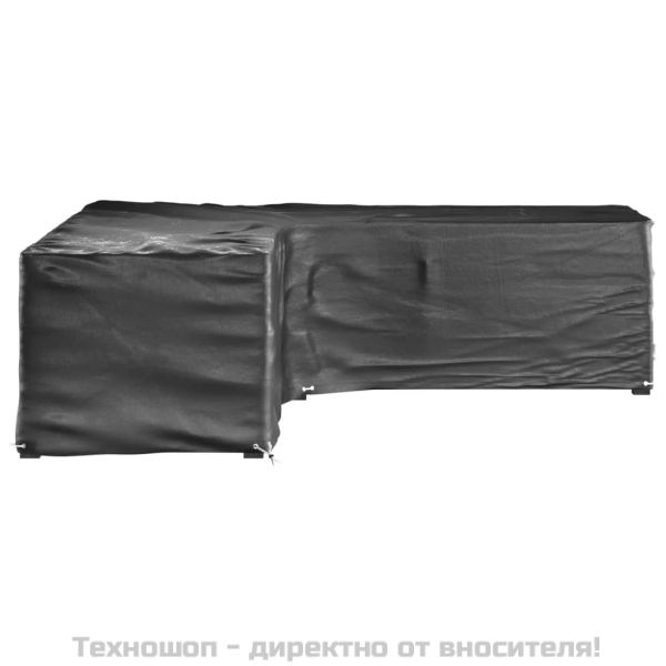 Покривала за ъглови градински мебели 2 бр 16 капси 250x250x70см