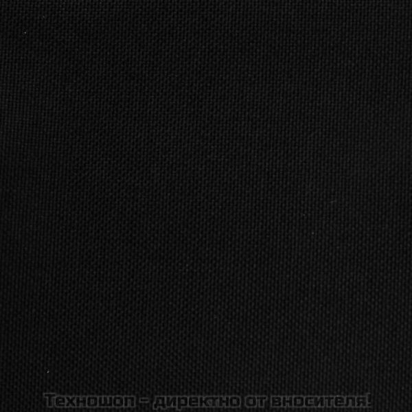 Релакс стол, черен, текстил