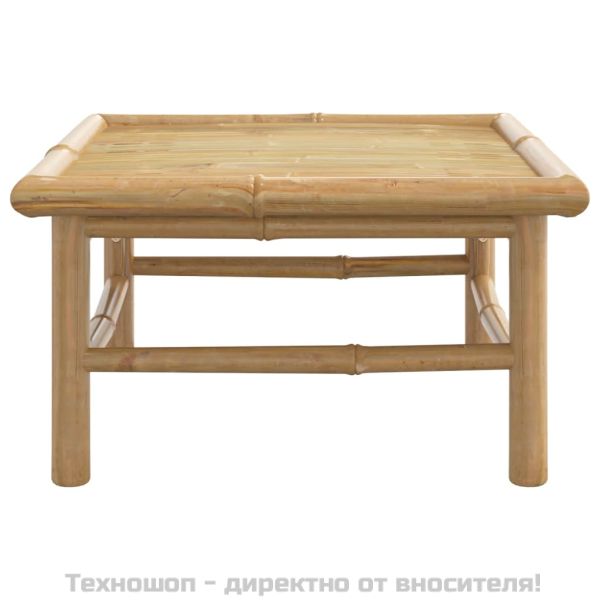 Градинска маса 65x55x30 см бамбук
