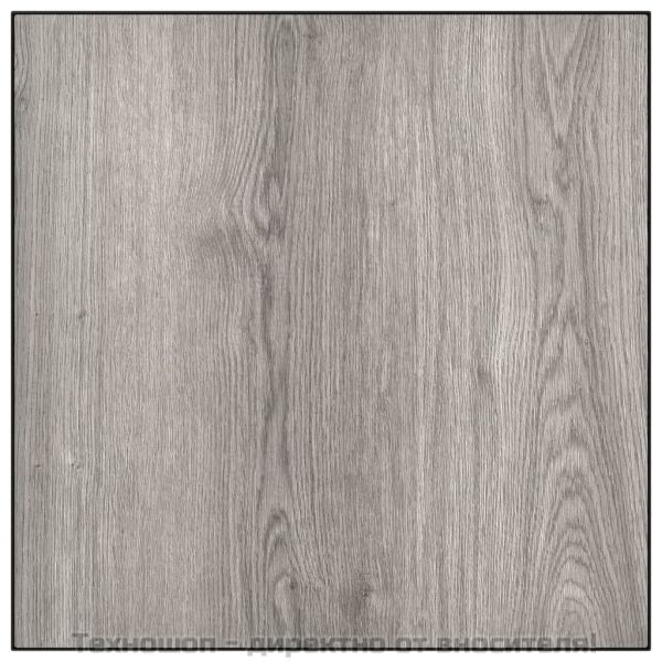 Градинска маса за кафе сива 55x55x31 cм DPC и стомана