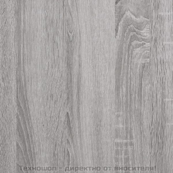 ТВ шкаф, сив сонома, 102x35x45 см, инженерно дърво