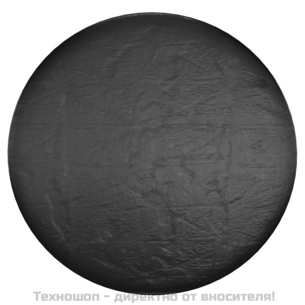 Покривало за градински мебели 10 капси Ø230x90 см кръгло