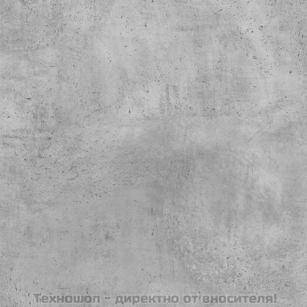 Нощно шкафче, бетонно сиво, 60x39x45 см