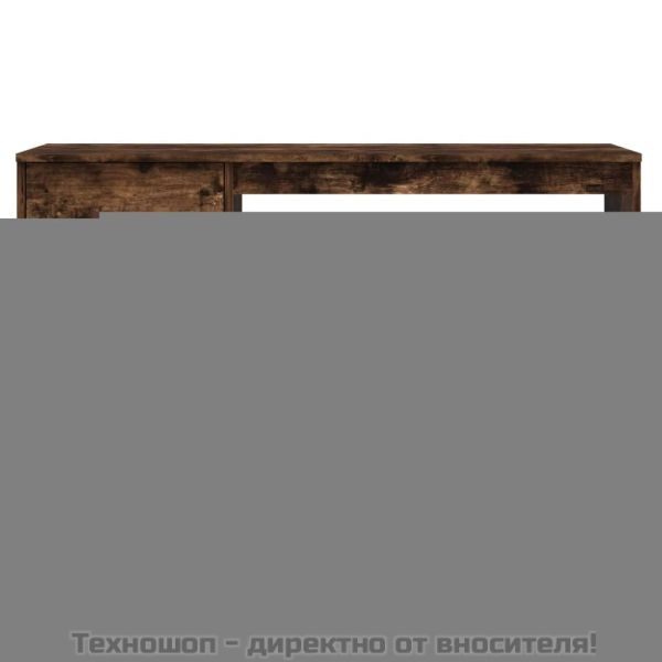 Бюро с чекмедже, опушен дъб, 115x50x75 см, инженерно дърво