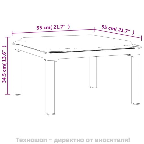 Градински лаундж комплект 3 части черно и сиво полиратан