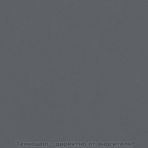 Градински лаундж комплект 5 части черно и сиво полиратан