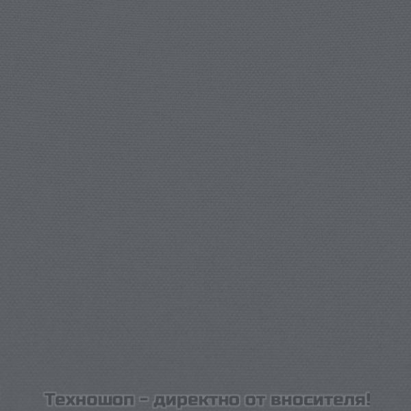 Градински лаундж комплект, 8 части, черно и сиво, полиратан