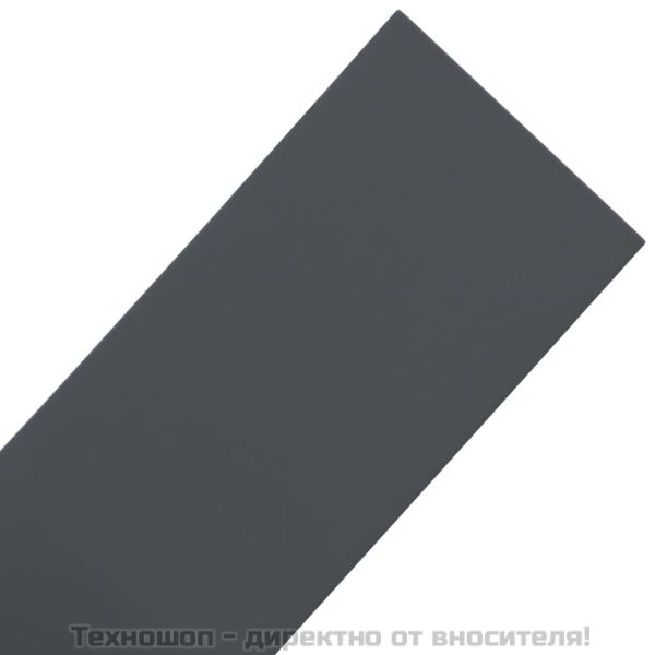 Градински кантове, 2 бр, сиви, 10 м, 15 см, полиетилен