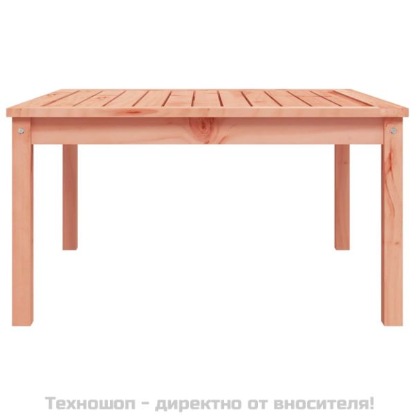 Градинска маса, 82,5x82,5x45 см, дугласко дърво масив