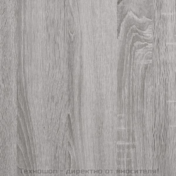 ТB шкаф, сив сонома, 100x35x45 см, инженерно дърво