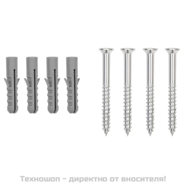 Стойка за велосипеди за 5 велосипеда, поцинкована стомана