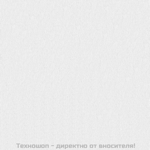 Въртящи се трапезни столове, 2 бр, бели, изкуствена кожа