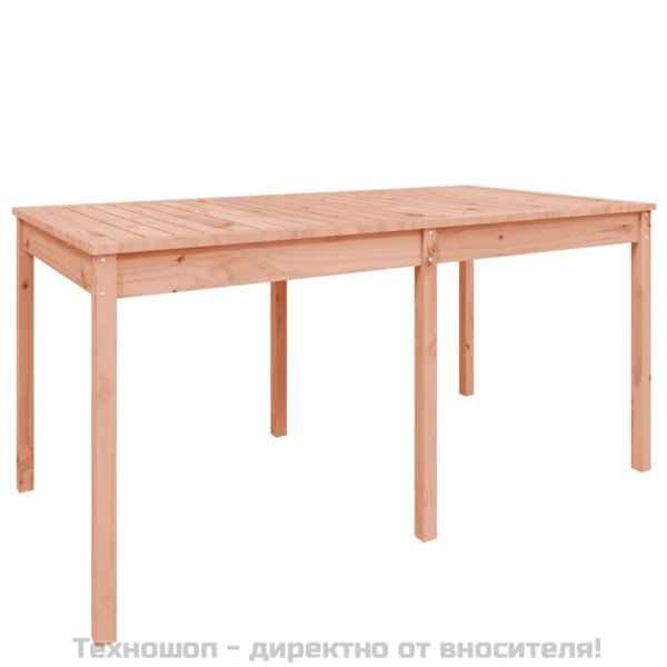 Градинска маса, 159,5x82,5x76 см, дугласко дърво масив