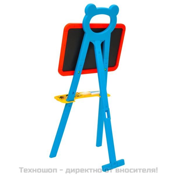 2-1 детски статив с черна и бяла дъска