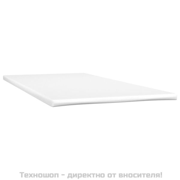 Боксспринг легло с матрак, черно, 90x200 см, кадифе