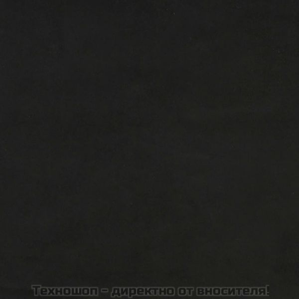 Боксспринг легло с матрак, черно, 90x200 см, кадифе