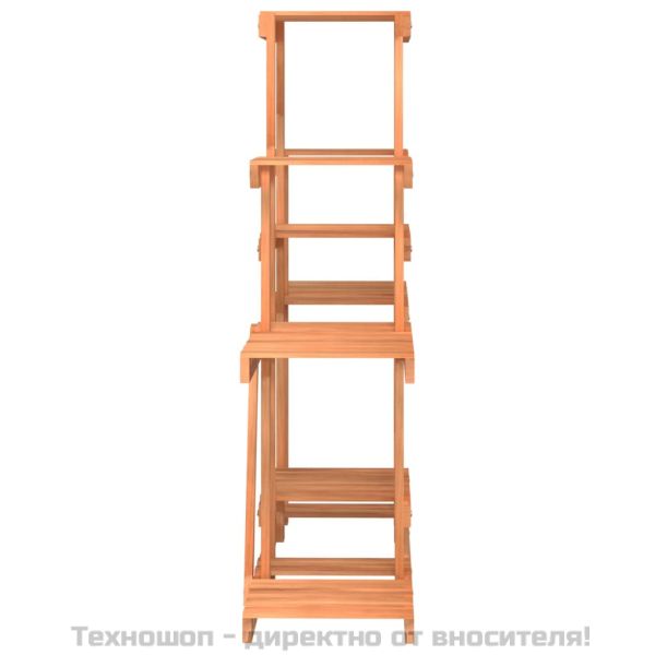 Поставка за цветя, 110x25x96 см, масивна ела