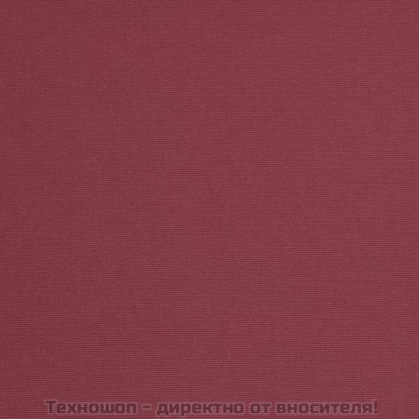 Градински чадър с дървен прът, бордо червено, 300x300x273 см