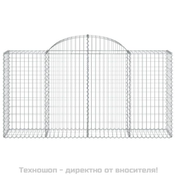 Габионни кошници арка 50 бр 200x50x100/120см поцинковано желязо