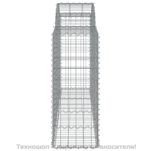 Габионни кошници арка 50 бр 200x50x100/120см поцинковано желязо