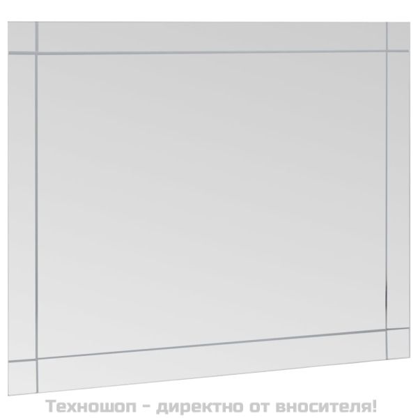 Стенно огледало, 80x60 см, стъкло