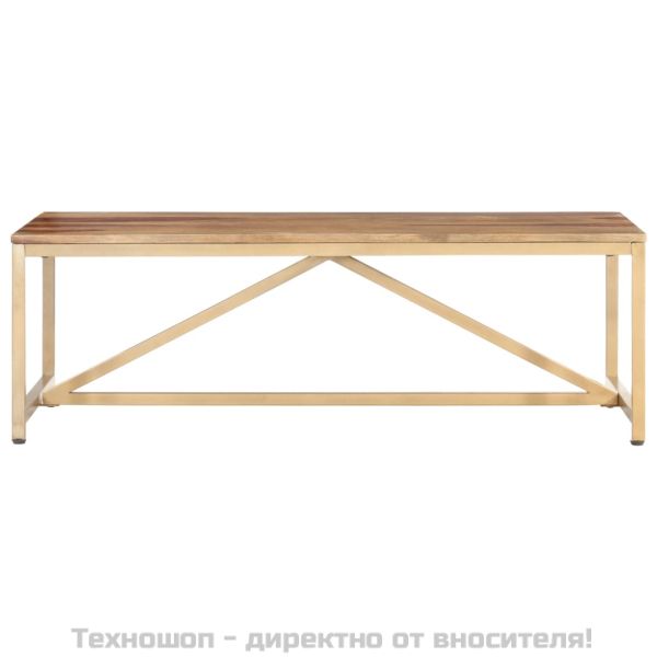 Маса за кафе 120x60x40 см масивно дърво