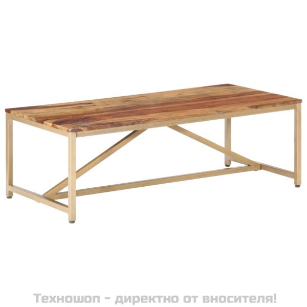Маса за кафе 120x60x40 см масивно дърво