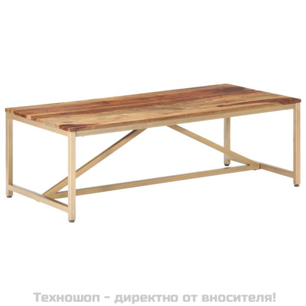 Маса за кафе 120x60x40 см масивно дърво