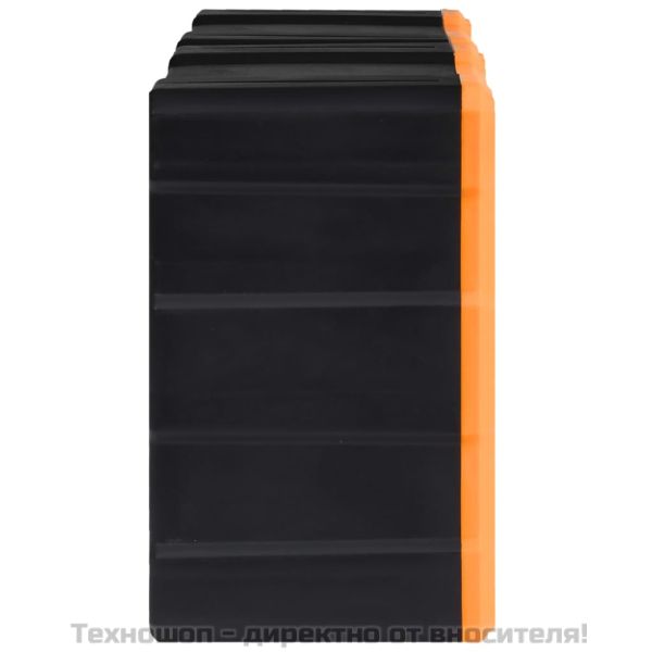 Шкафове органайзери с 12 чекмеджета, 2 бр, 26,5x16x26 см