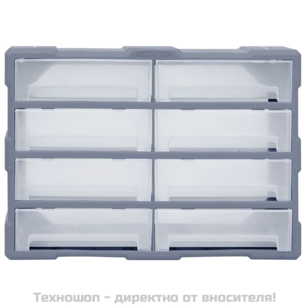 Шкаф органайзер с 8 големи чекмеджета, 52x16x37 см
