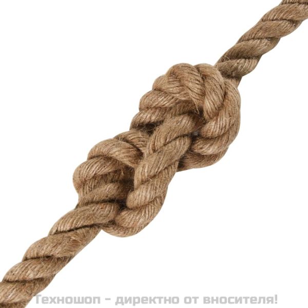 Въже от юта, 50 м дължина, 8 мм дебелина