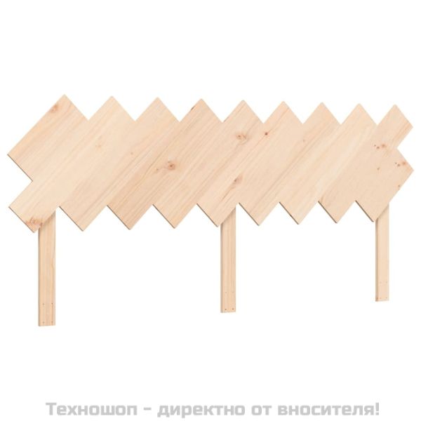 Рамка за легло с табла Super King Size дърво масив