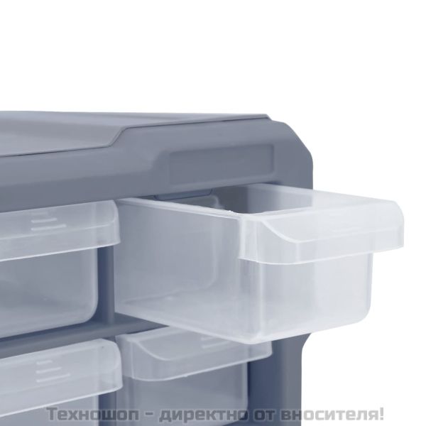 Шкаф органайзер с 39 чекмеджета, 38x16x47 см