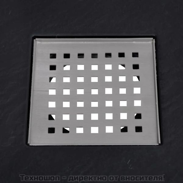 Поддушово корито, SMC, черно, 90x90 см