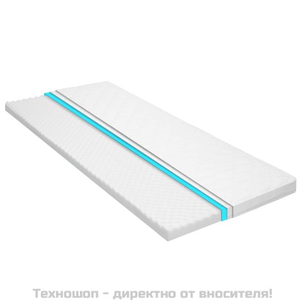 Топ матрак, 100x200 см, ядро от студена пяна, 6 см
