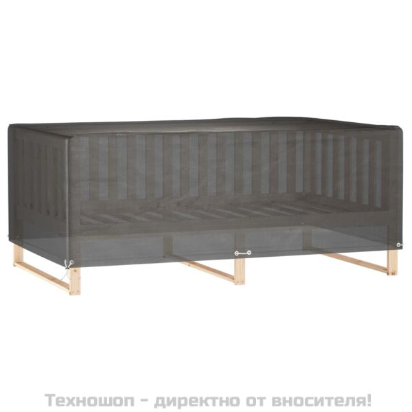Покривало за градинска мебел 12 капси 227x152x65 см правоъгълно
