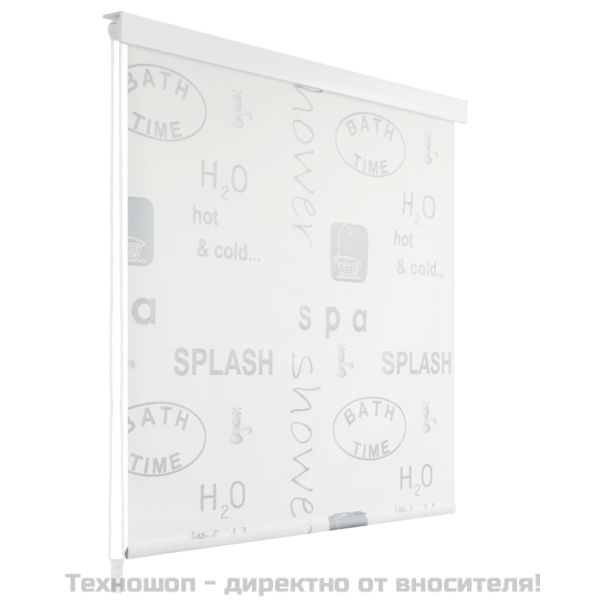 Ролетна щора за баня, 140x240 см, Splash