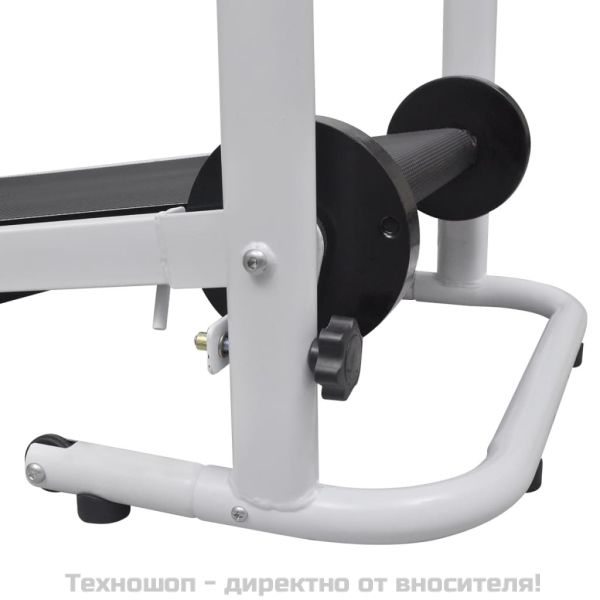 Мини бягаща пътека, сгъваема, 93x36 см, черна