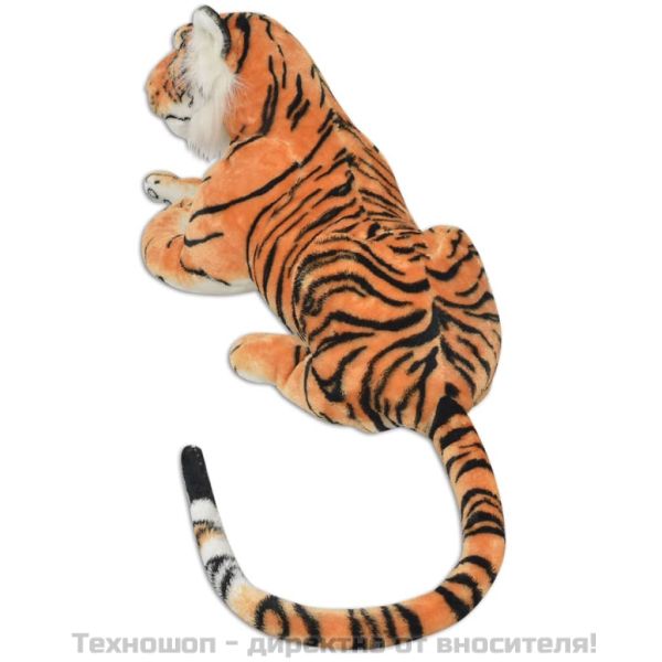Плюшена детска играчка тигър кафява XXL