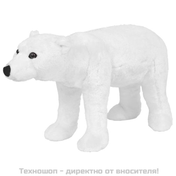 Плюшена детска полярна мечка бяла XXL