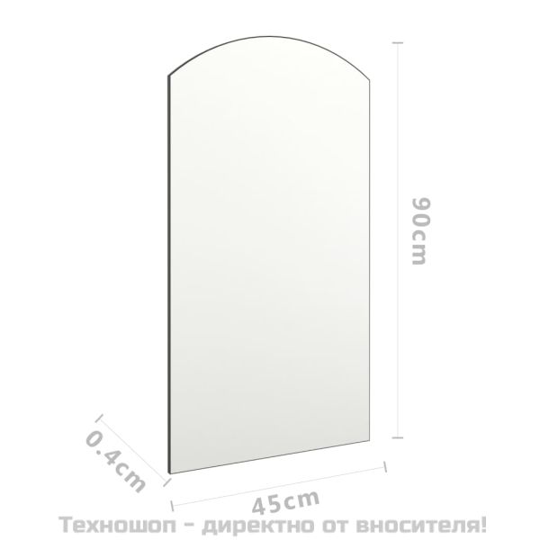 Огледало, 90x45 см, стъкло