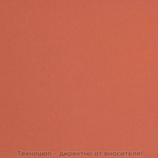Градински чадър с дървен прът, теракота, 198x198x231 см