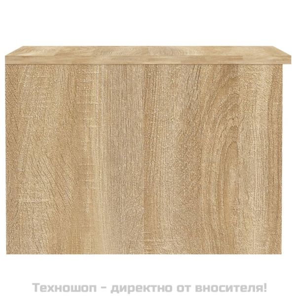 Кафе маса, дъб сонома, 50x50x36 см, инженерно дърво