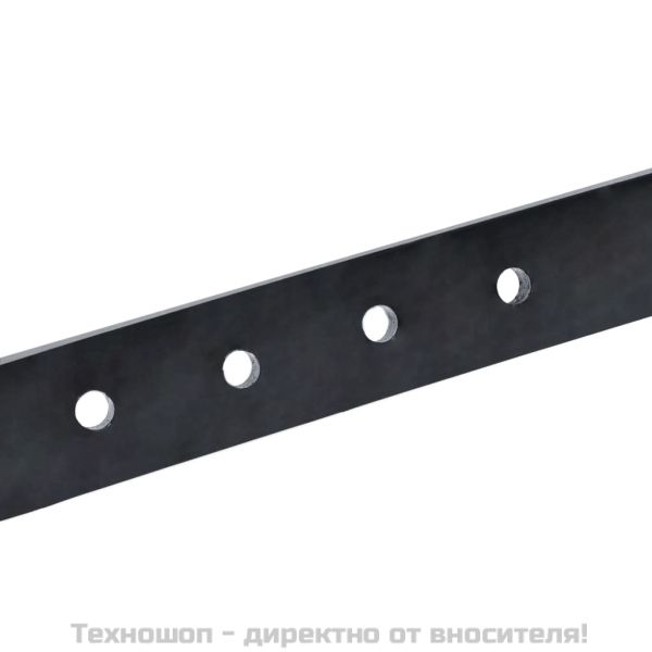 Плуг за мотофреза, черен, метал