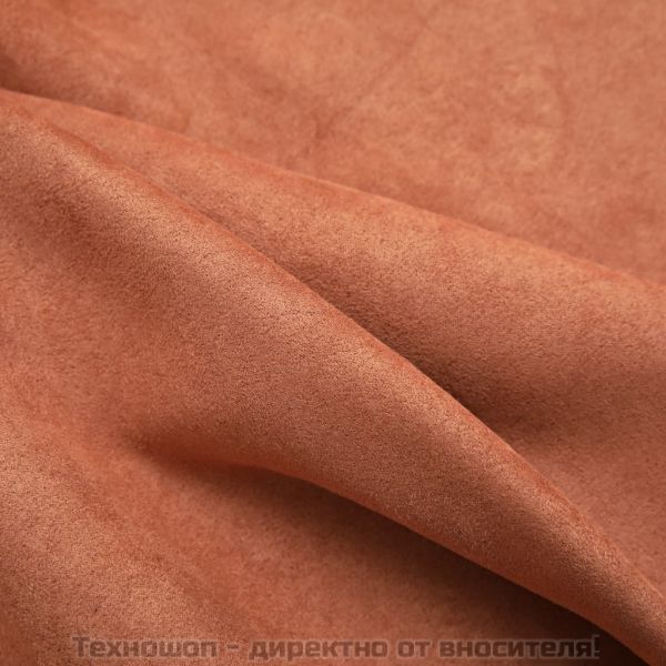 Затъмняващи завеси с метални халки, 2 бр, ръждиво, 140x175 см