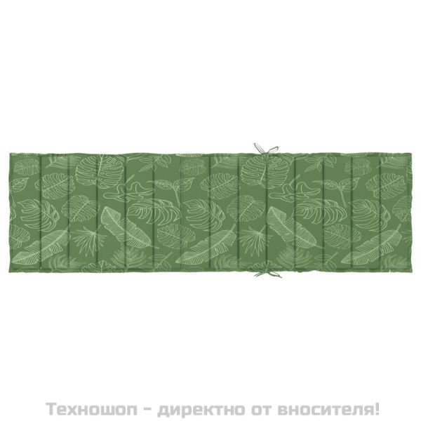 Шалте за шезлонг, на листа, Оксфорд плат