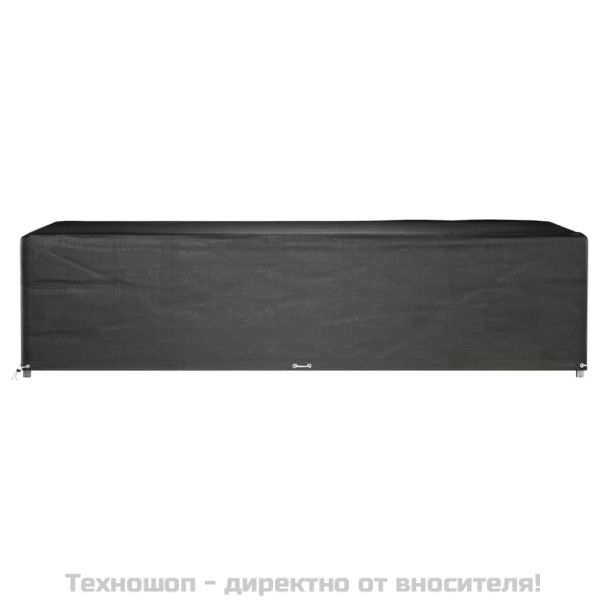 Покривало за градински мебели 12 капси 315x180x75см правоъгълно