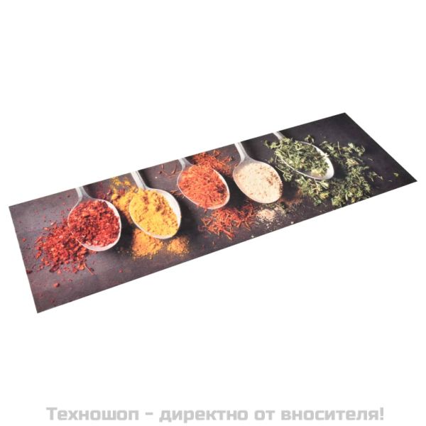 Кухненско килимче, перимо, лъжици, 60x300 см