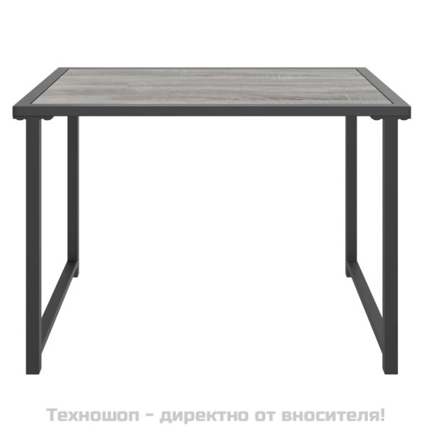Градинска маса антрацит 55x40x37 cм стомана